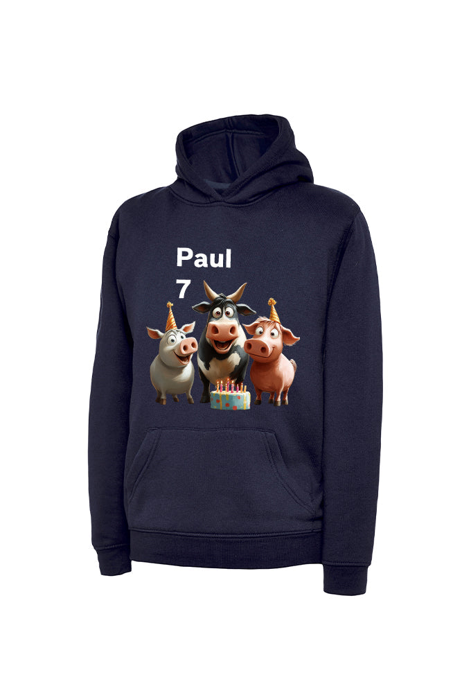 Kinderhoodie Mädchen und Jungen - personalisierbar