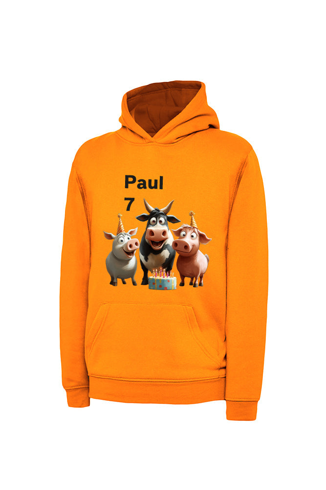 Kinderhoodie Mädchen und Jungen - personalisierbar