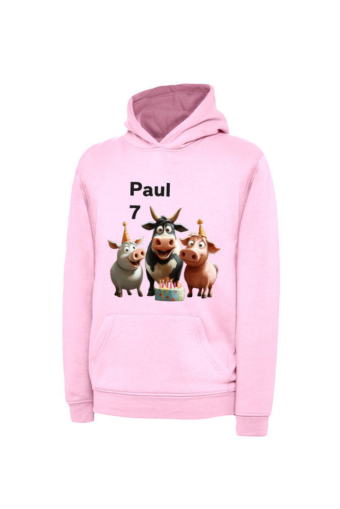 Kinderhoodie Mädchen und Jungen - personalisierbar