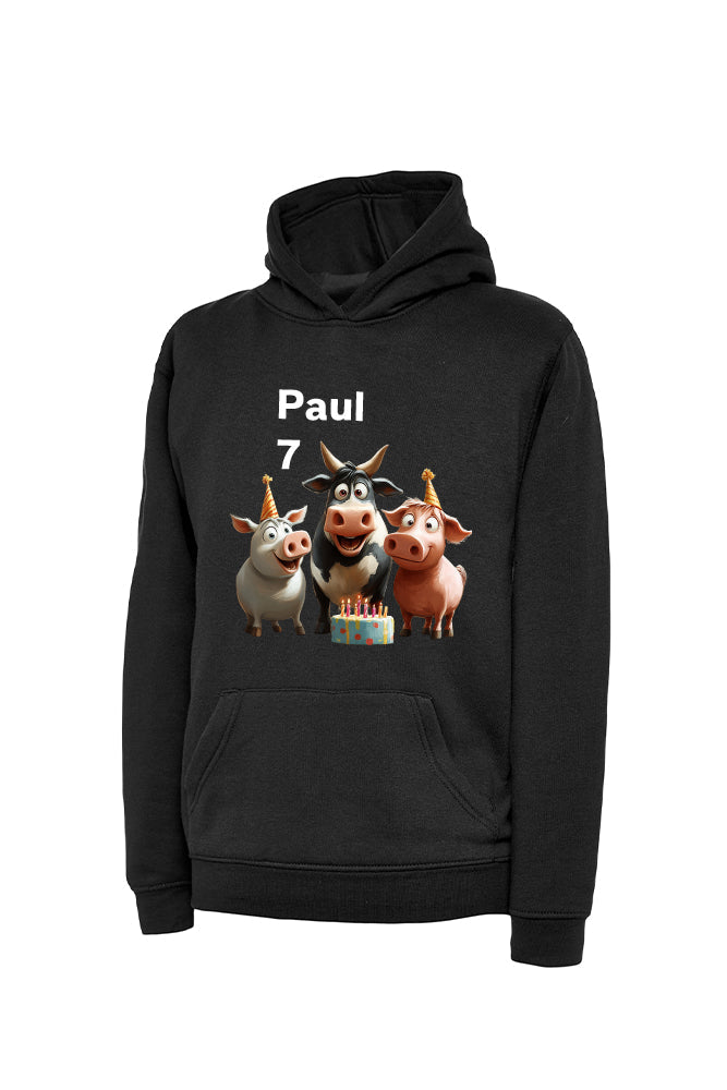 Kinderhoodie Mädchen und Jungen - personalisierbar