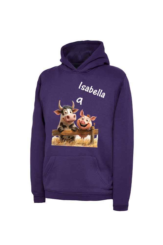 Kinderhoodie Mädchen und Jungen - personalisierbar