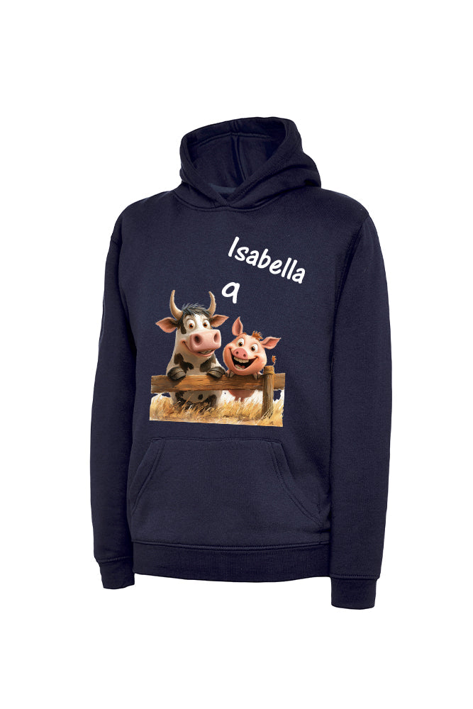 Kinderhoodie Mädchen und Jungen - personalisierbar