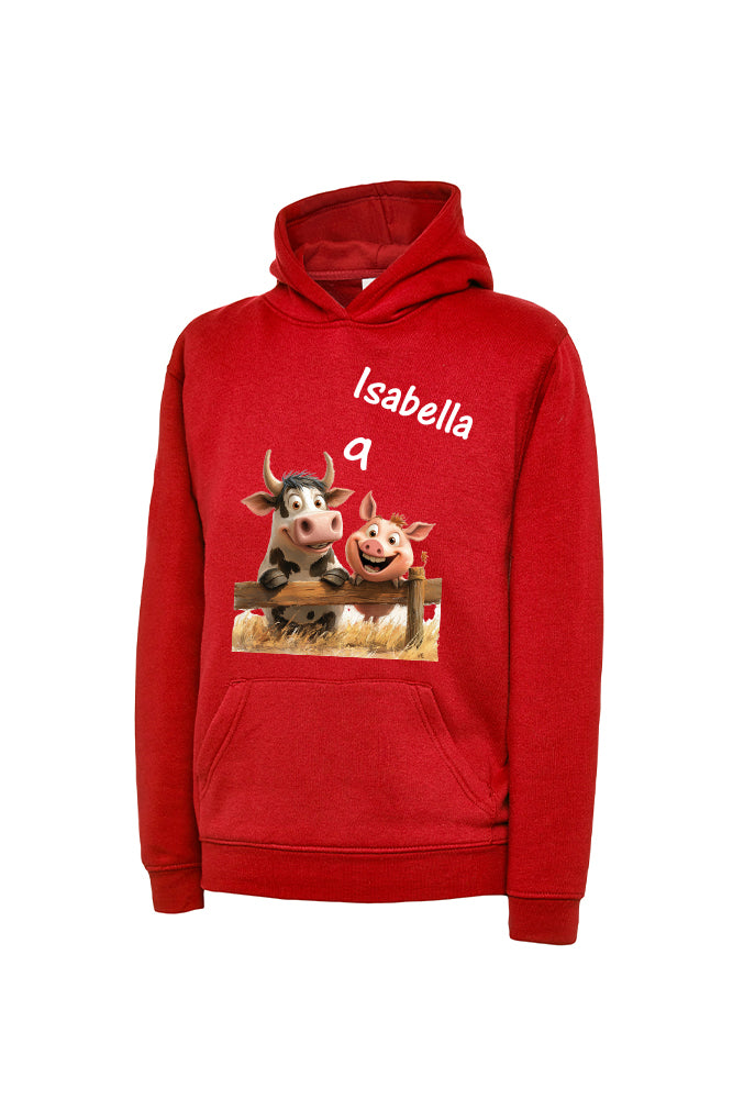 Kinderhoodie Mädchen und Jungen - personalisierbar