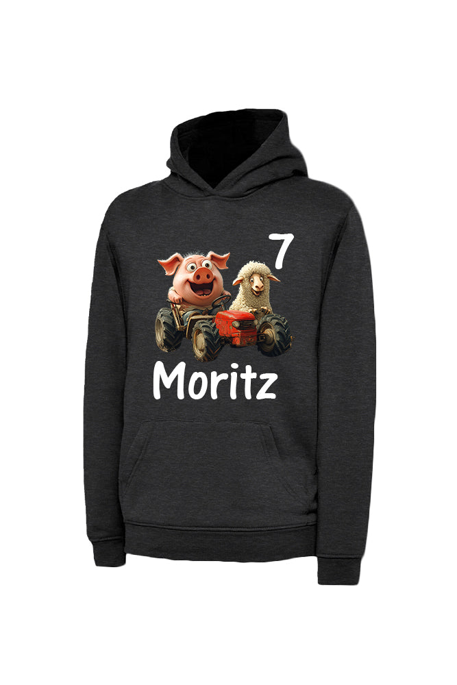 Kinderhoodie Mädchen und Jungen - personalisierbar
