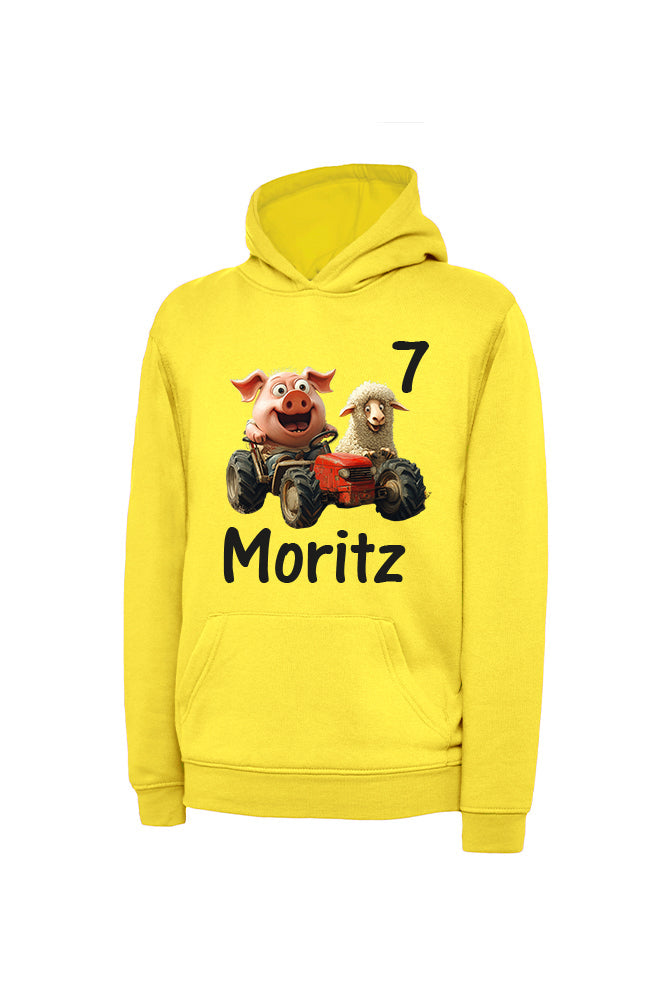 Kinderhoodie Mädchen und Jungen - personalisierbar