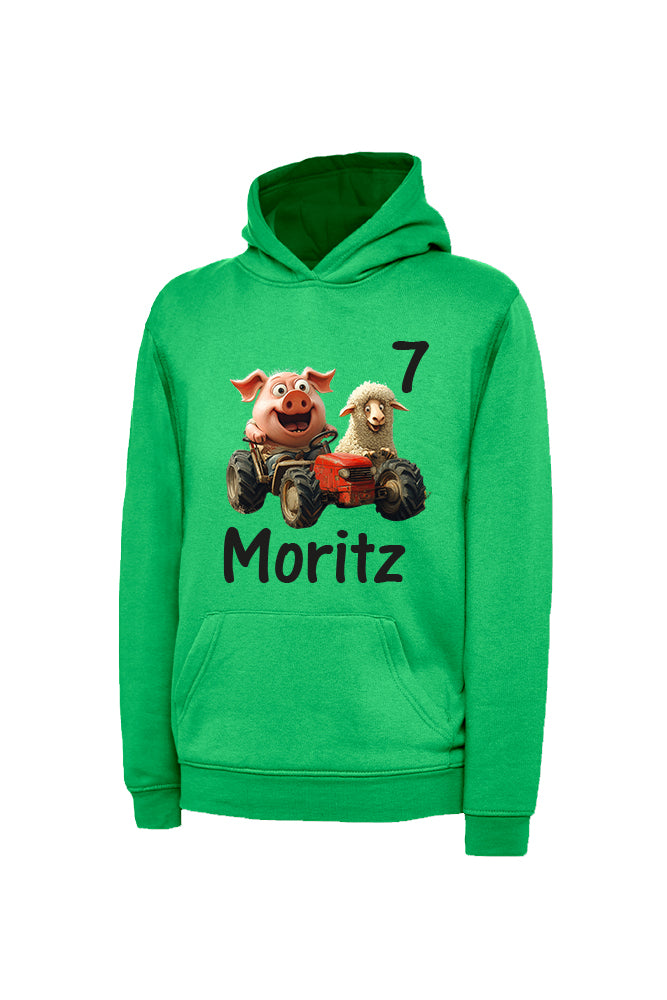 Kinderhoodie Mädchen und Jungen - personalisierbar