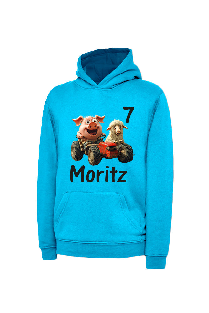 Kinderhoodie Mädchen und Jungen - personalisierbar