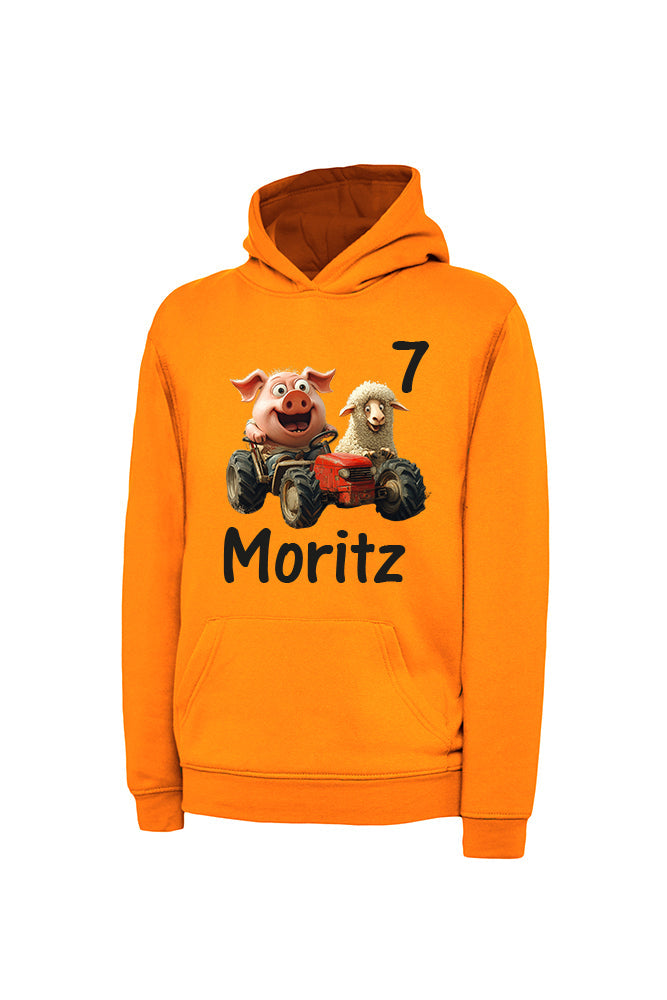 Kinderhoodie Mädchen und Jungen - personalisierbar