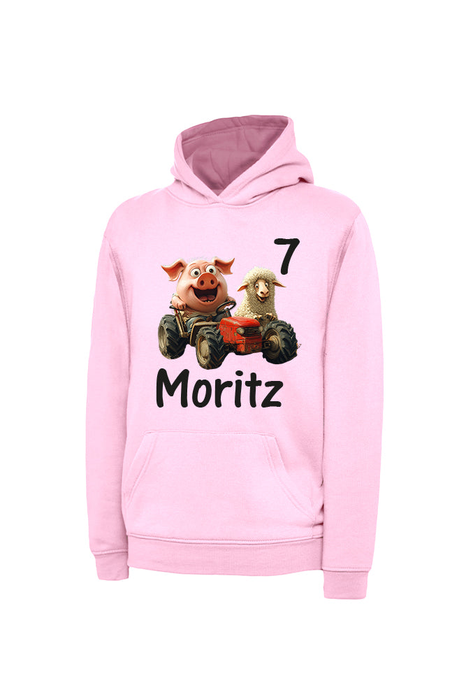 Kinderhoodie Mädchen und Jungen - personalisierbar