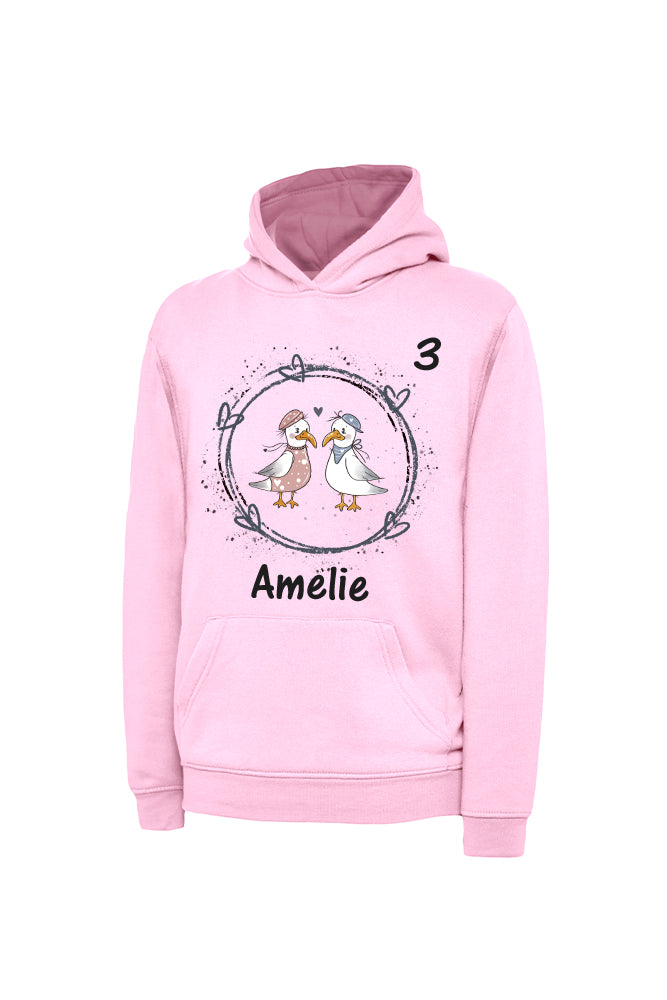 Kinderhoodie Mädchen und Jungen - personalisierbar