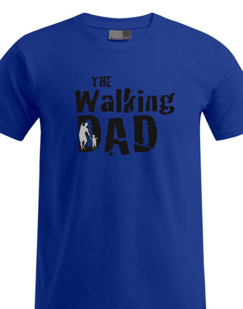 T-Shirt - The Walking Dad silber - carbon metallic