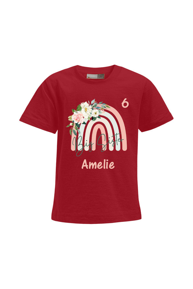 Kindershirt Mädchen - personalisierbar