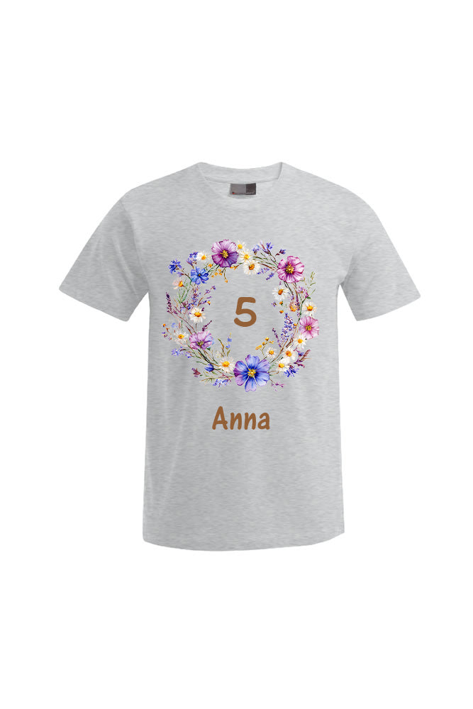 Kindershirt Mädchen - personalisierbar