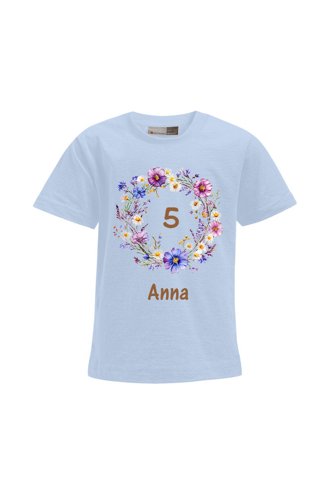 Kindershirt Mädchen - personalisierbar