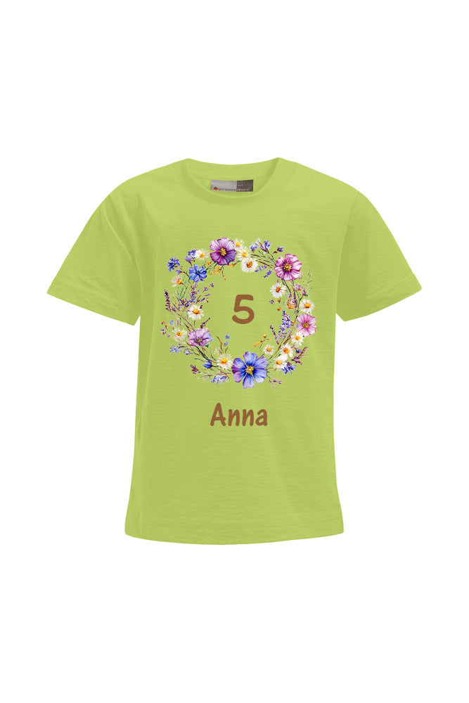 Kindershirt Mädchen - personalisierbar