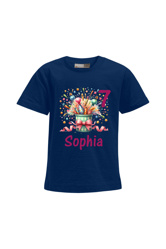 Kindershirt Mädchen und Jungen - personalisierbar