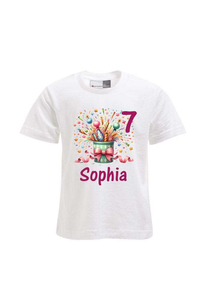 Kindershirt Mädchen und Jungen - personalisierbar