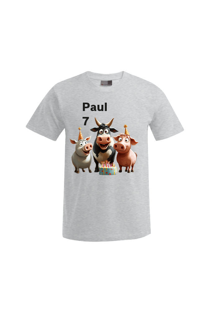 Kindershirt Mädchen und Jungen - personalisierbar