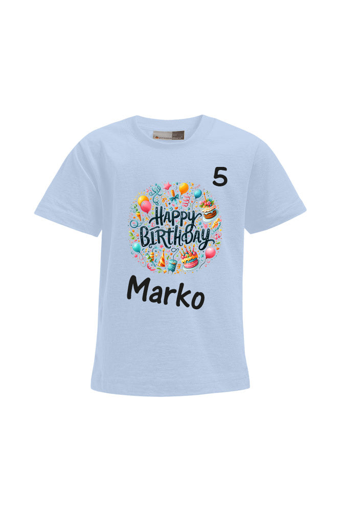 Kindershirt Mädchen und Jungen - personalisierbar