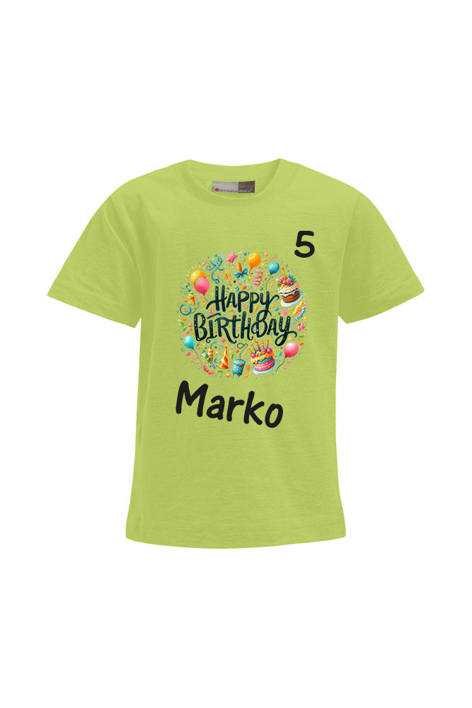 Kindershirt Mädchen und Jungen - personalisierbar