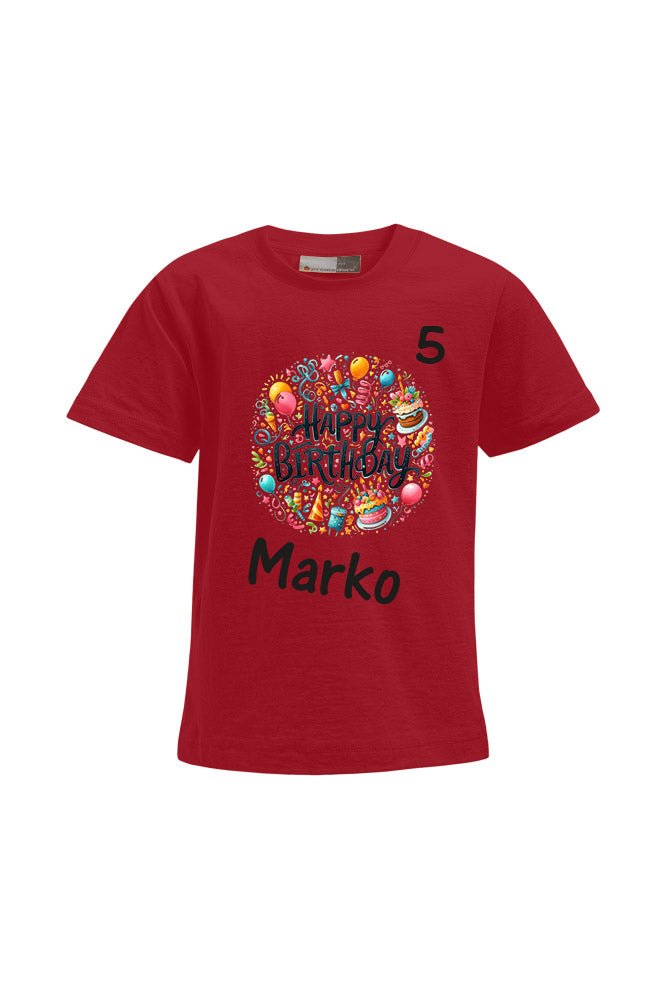 Kindershirt Mädchen und Jungen - personalisierbar