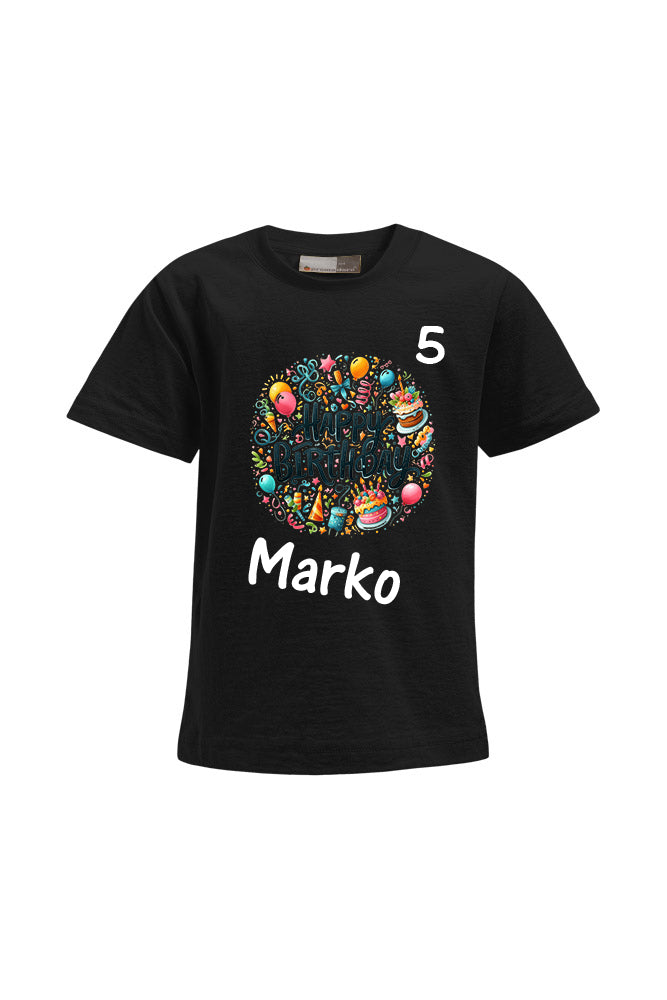 Kindershirt Mädchen und Jungen - personalisierbar