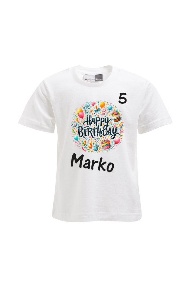 Kindershirt Mädchen und Jungen - personalisierbar