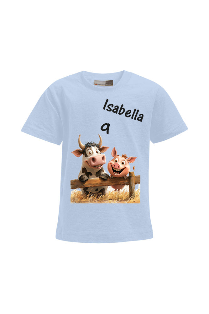 Kindershirt Mädchen und Jungen - personalisierbar