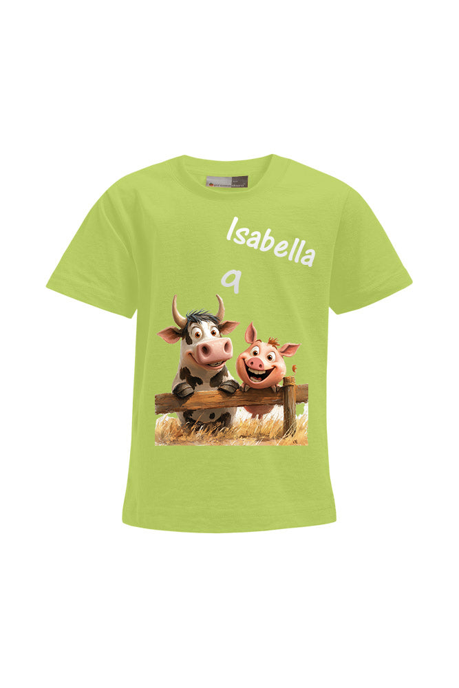 Kindershirt Mädchen und Jungen - personalisierbar