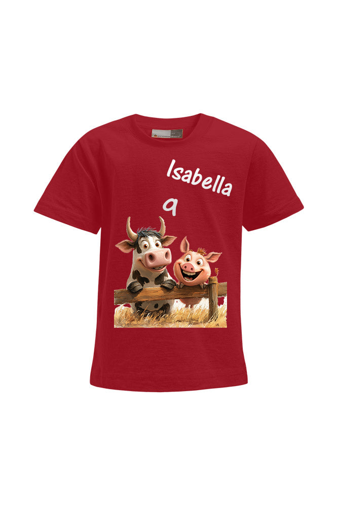 Kindershirt Mädchen und Jungen - personalisierbar
