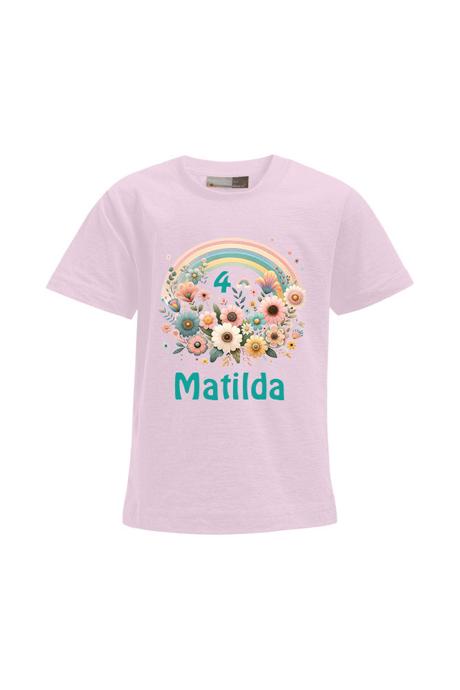 Kindershirt Mädchen - personalisierbar