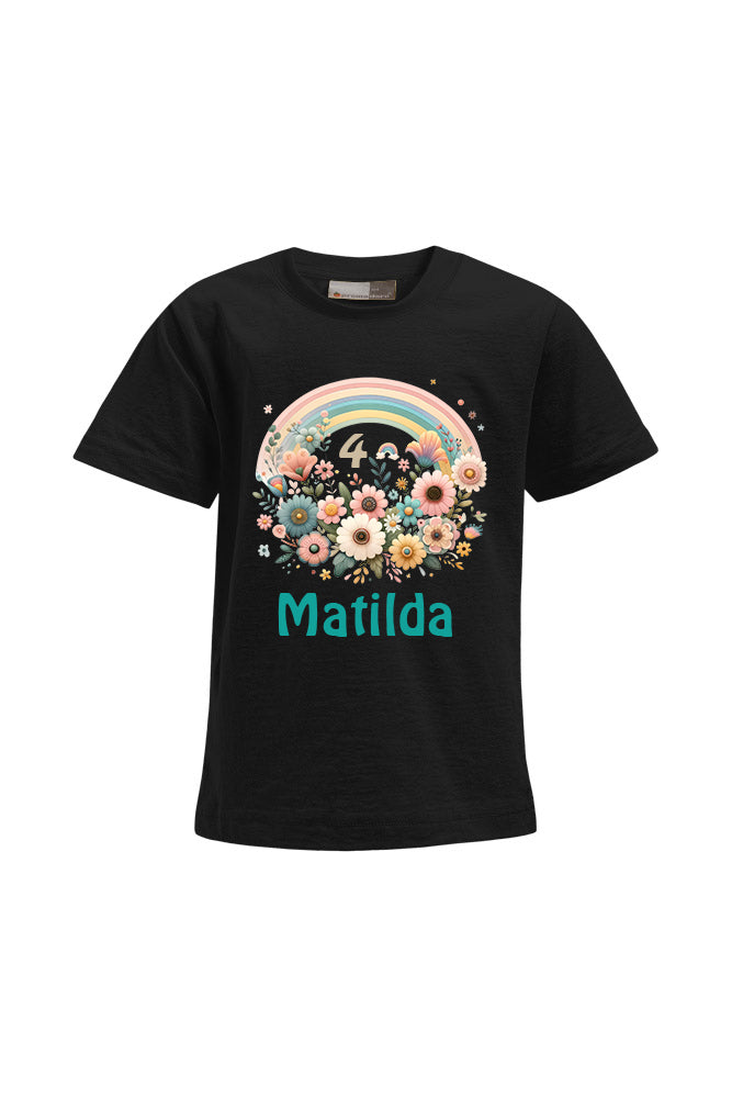 Kindershirt Mädchen - personalisierbar