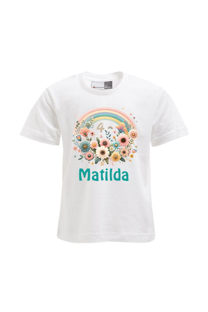 Kindershirt Mädchen - personalisierbar