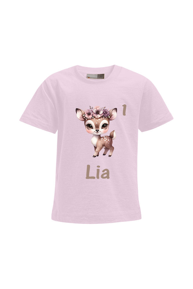 Kindershirt Mädchen - personalisierbar
