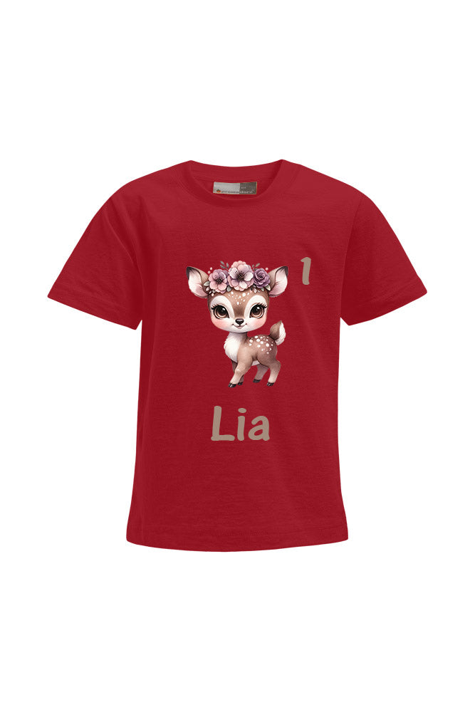 Kindershirt Mädchen - personalisierbar