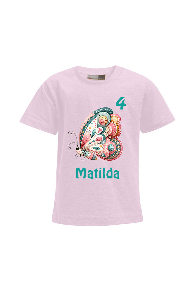 Kindershirt Mädchen - personalisierbar