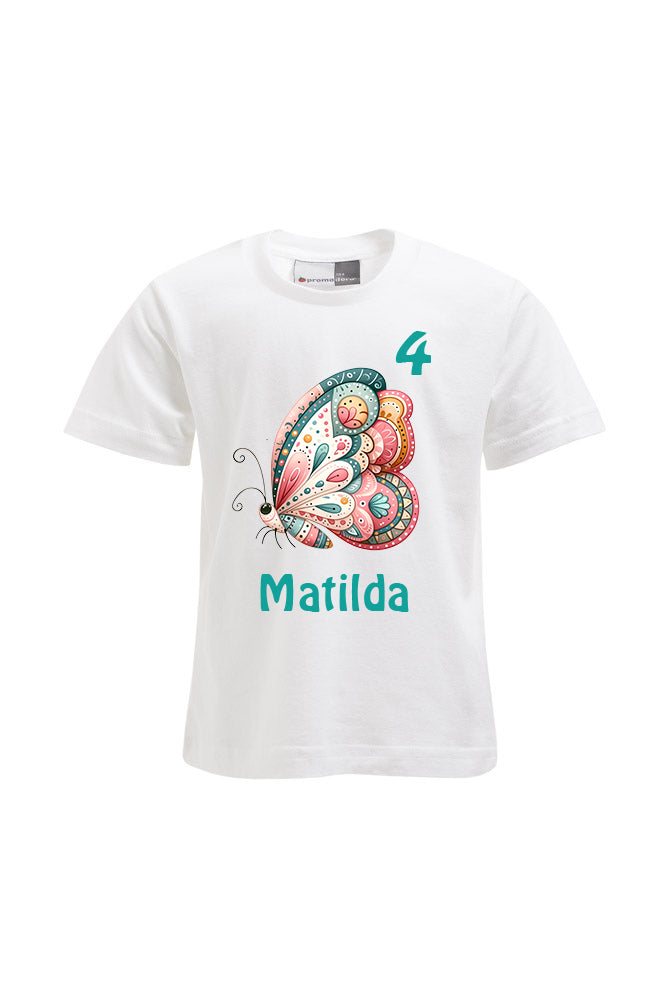 Kindershirt Mädchen - personalisierbar