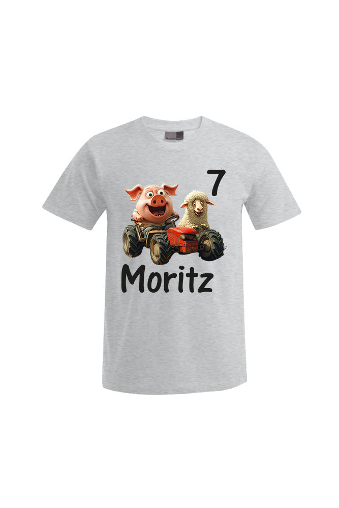 Kindershirt Mädchen und Jungen - personalisierbar