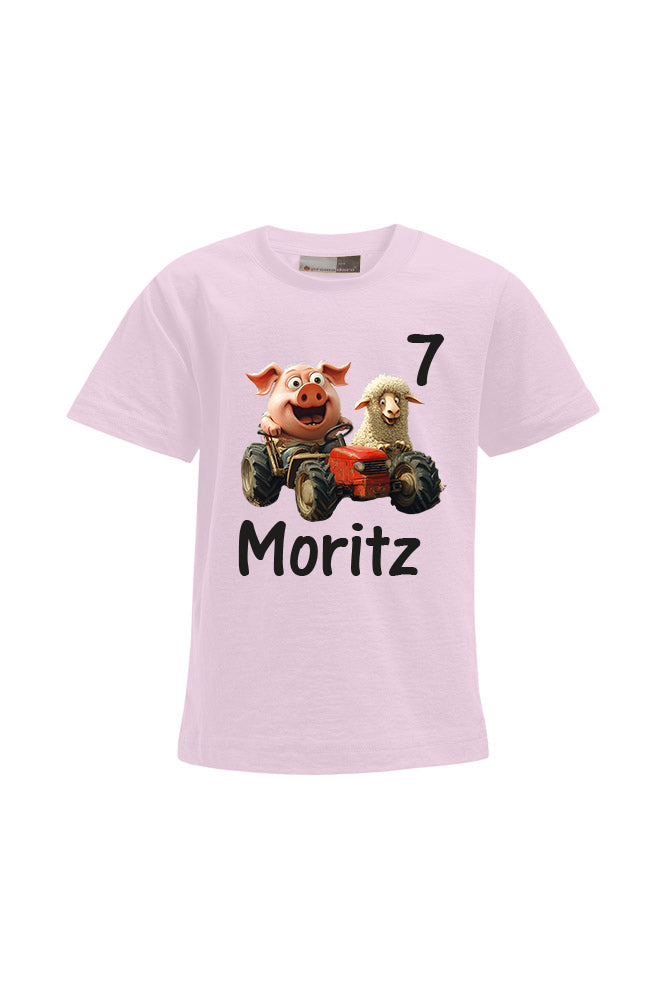 Kindershirt Mädchen und Jungen - personalisierbar