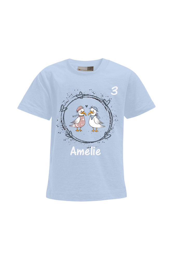 Kindershirt Mädchen und Jungen - personalisierbar