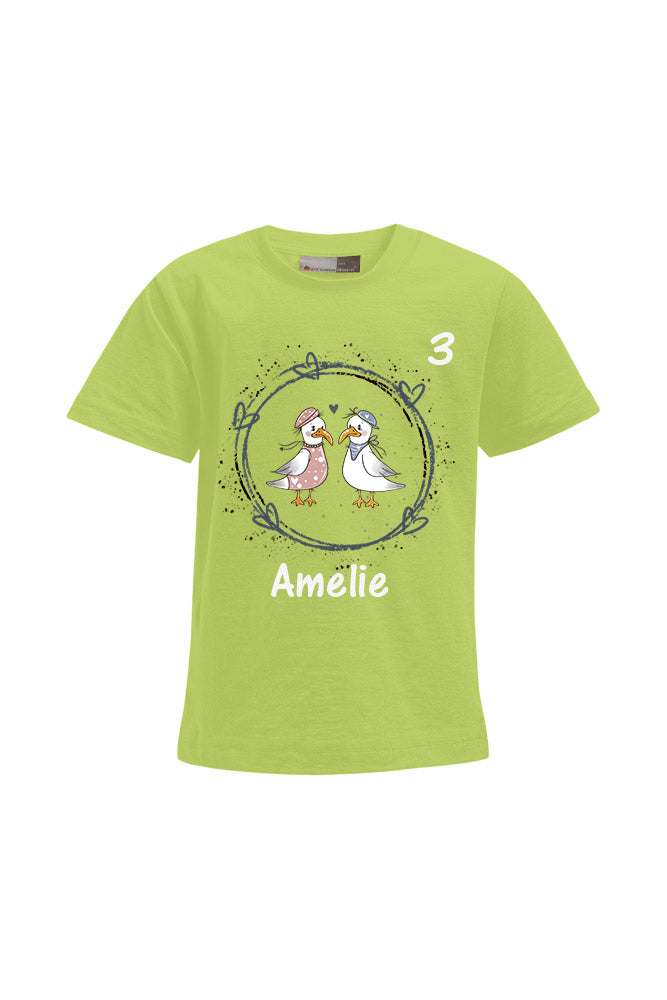 Kindershirt Mädchen und Jungen - personalisierbar