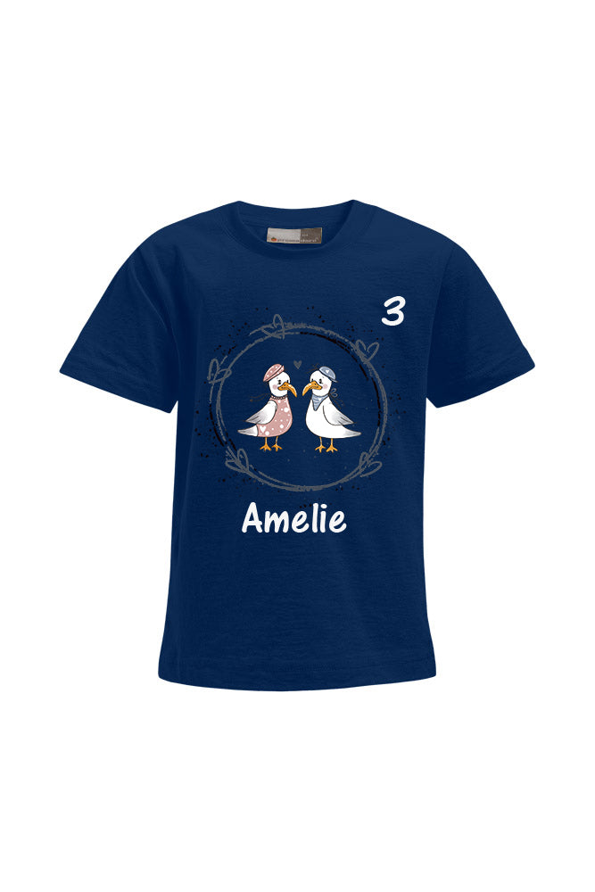 Kindershirt Mädchen und Jungen - personalisierbar