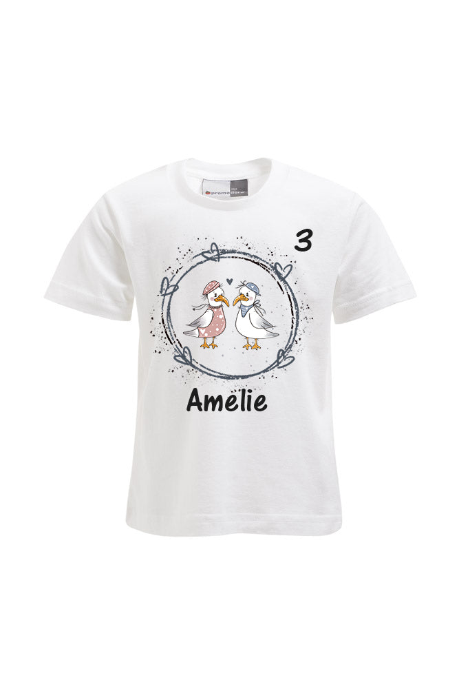 Kindershirt Mädchen und Jungen - personalisierbar
