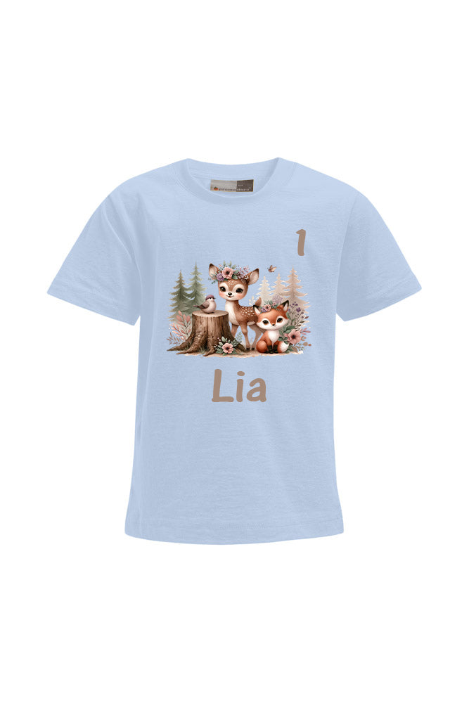 Kindershirt Mädchen - personalisierbar
