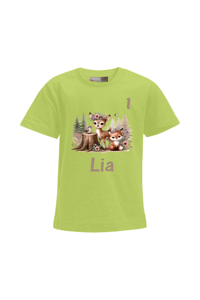 Kindershirt Mädchen - personalisierbar