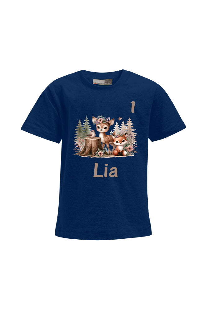 Kindershirt Mädchen - personalisierbar