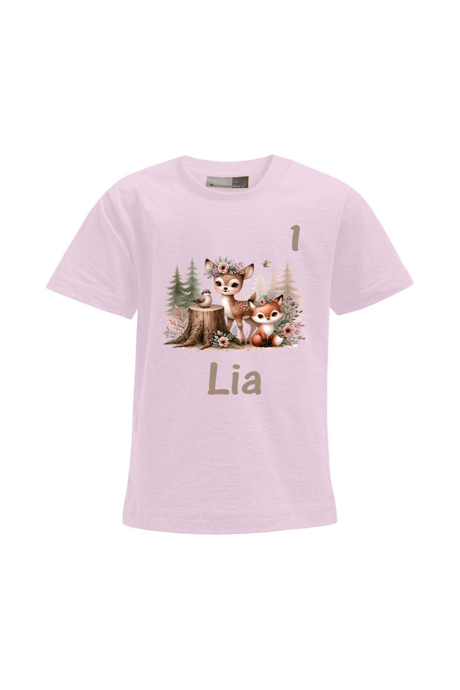 Kindershirt Mädchen - personalisierbar