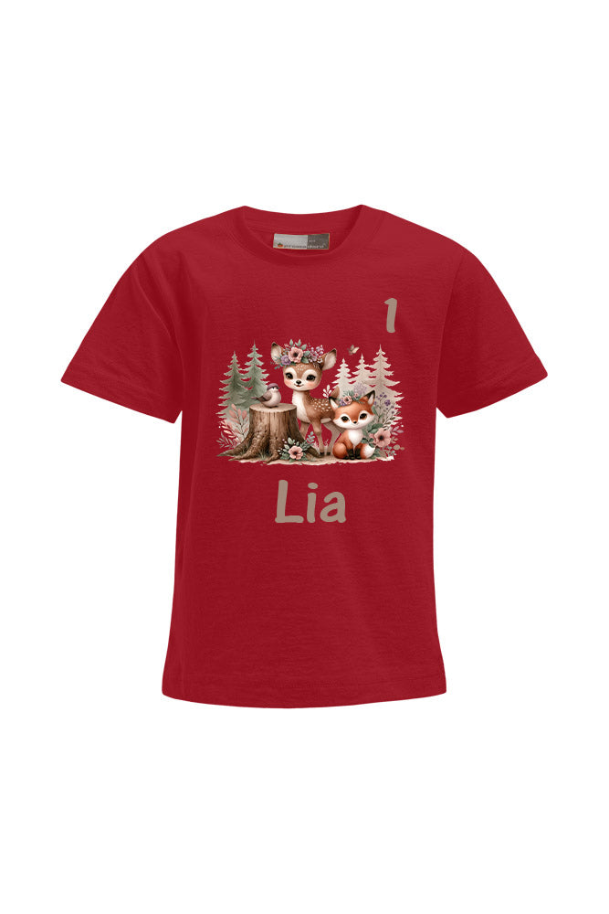 Kindershirt Mädchen - personalisierbar
