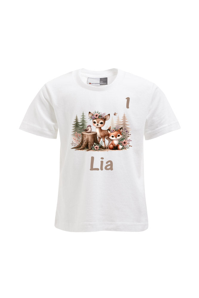 Kindershirt Mädchen - personalisierbar