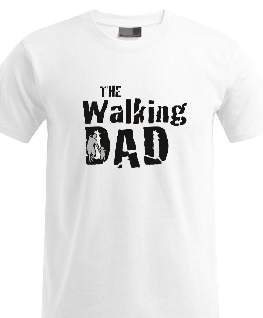 T-Shirt - The Walking Dad silber - carbon metallic